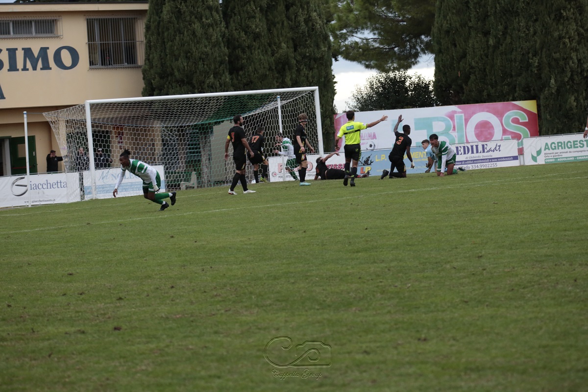 Gol vantaggio Castelfidardo