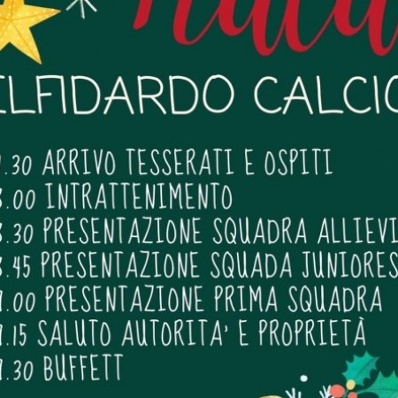 Volantino Festa Natale Bambini Giocoso Festivo Verde Rosso